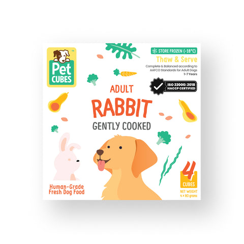 Pet Cubes | Gently Cooked Rabbit