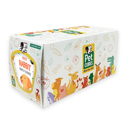 Pet Cubes | Gently Cooked Rabbit