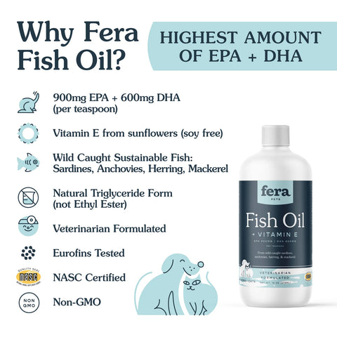 Fera Pet | Fish Oil (8oz)