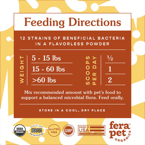 Fera Pet | Probiotics + Prebiotics