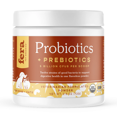 Fera Pet | Probiotics + Prebiotics