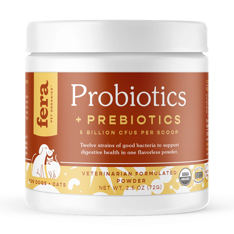 Fera Pet | Prebiotics + Probiotics