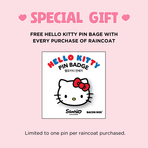 BACON | Sanrio Hello Kitty Raincoat