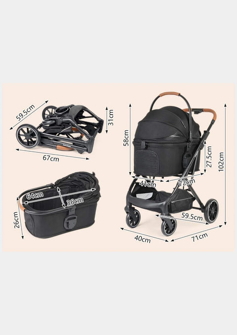 Beberoad | T6 Pet Stroller