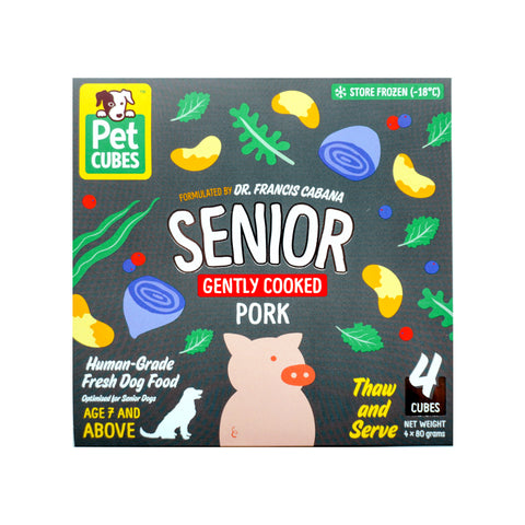 Pet Cubes | Senior Pork (Gently Cooked)