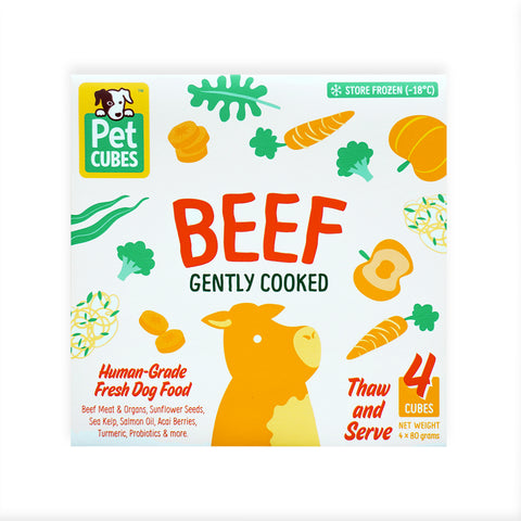 Pet Cubes | Gently Cooked Beef