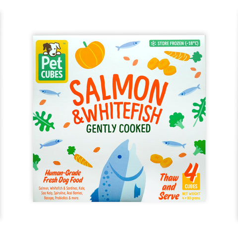 Pet Cubes | Gently Cooked Salmon & Whitefish
