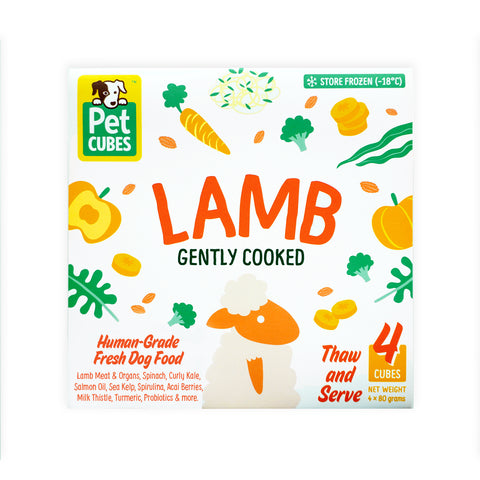 Pet Cubes | Gently Cooked Lamb