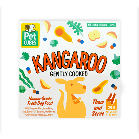 Pet Cubes | Gently Cooked Wild Kangaroo