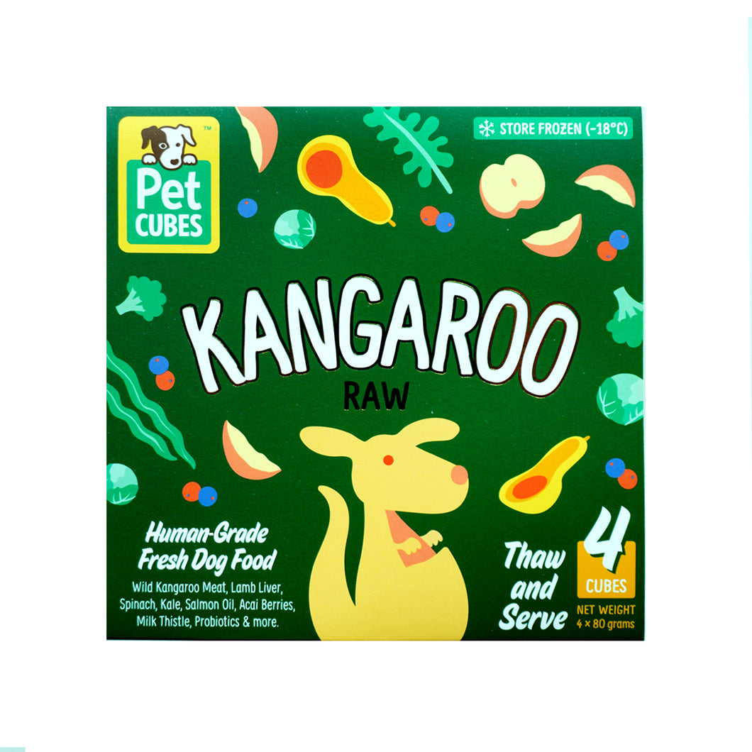 Pet Cubes | Raw Wild Kangaroo