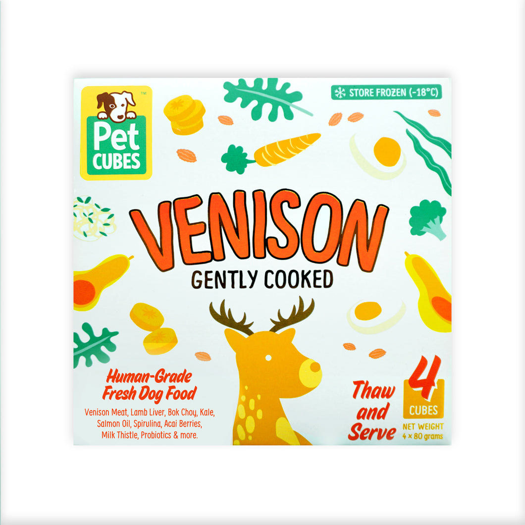 Pet Cubes | Gently Cooked Venison