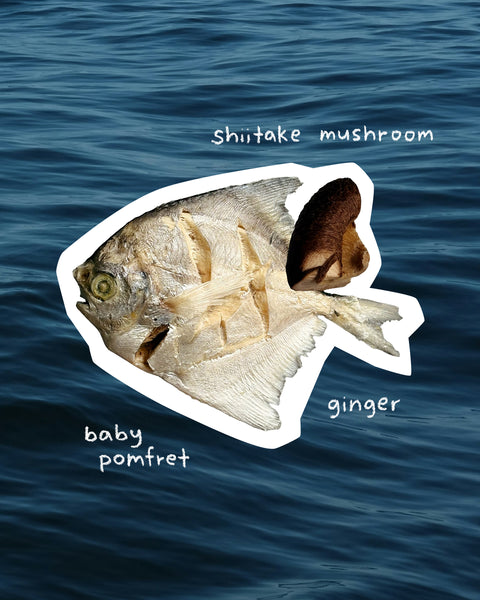 bbites | Teochew Style Pomfret (Freeze-Dried)