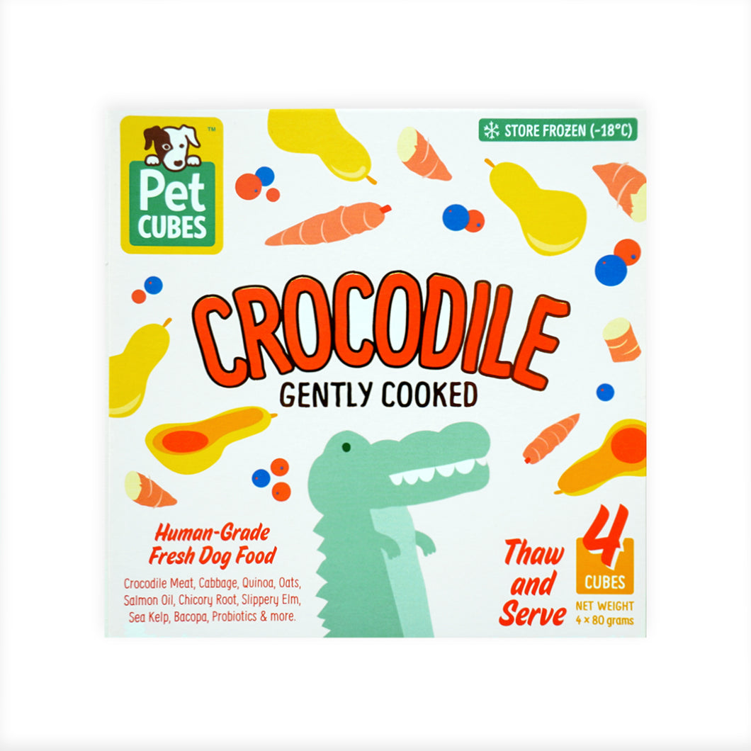 Pet Cubes | Gently Cooked Crocodile