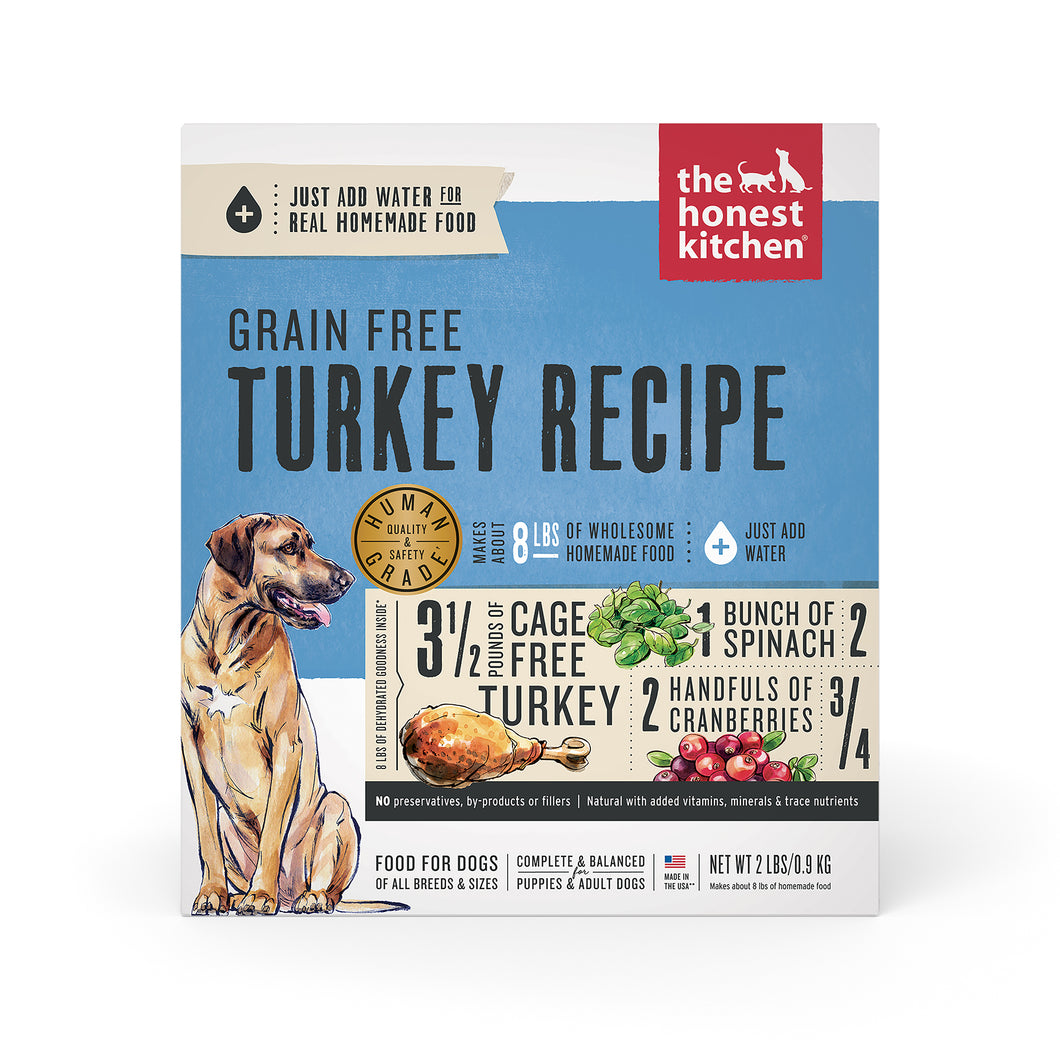 The Honest Kitchen | Grain-Free Turkey Recipe (Embark)