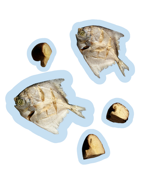 bbites | Teochew Style Pomfret (Freeze-Dried)