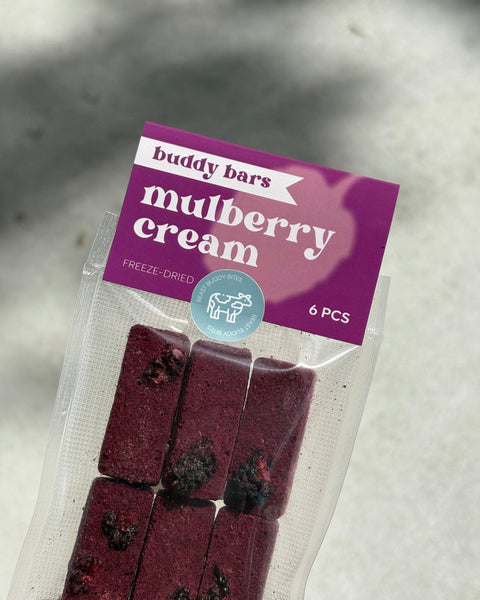buddy bars | Mulberry Cream (Freeze-dried)