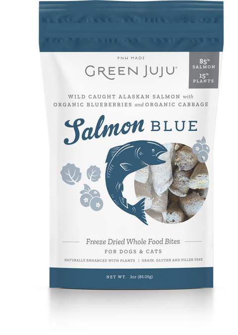 Green Juju | Salmon Blue Bites