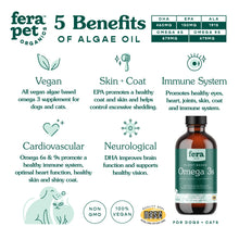 Load image into Gallery viewer, Fera Pet | Vegan Omega-3, 6, 9s Algae Oil
