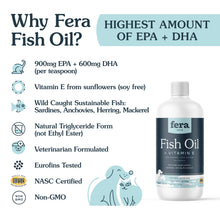 Load image into Gallery viewer, Fera Pet | Fish Oil (8oz)
