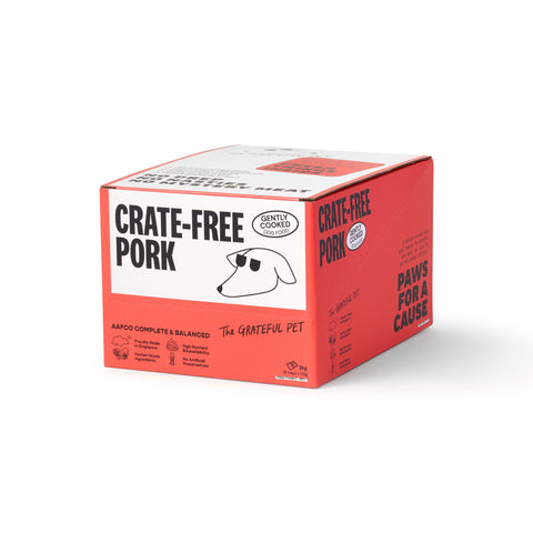 The Grateful Pet Gently Cooked | Crate-Free Pork