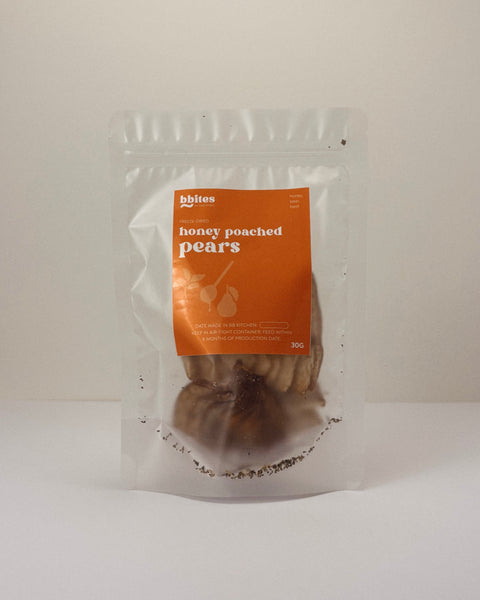 bbites | Honey Poached Pears (Freeze-dried)