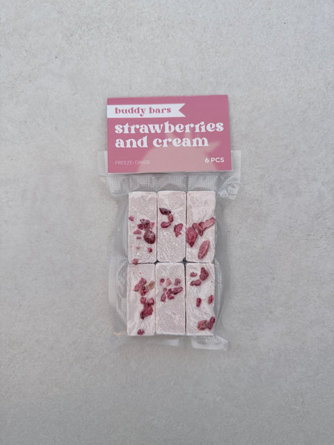 buddy bars | Strawberry and Cream (Freeze-dried)