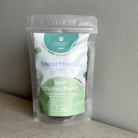 Beast Buddy Bites | Beef Chimichurri