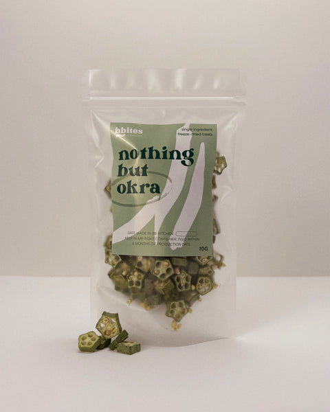 bbites | Okra (Freeze-dried)