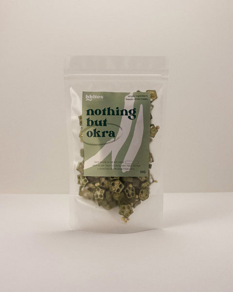 bbites | Okra (Freeze-dried)