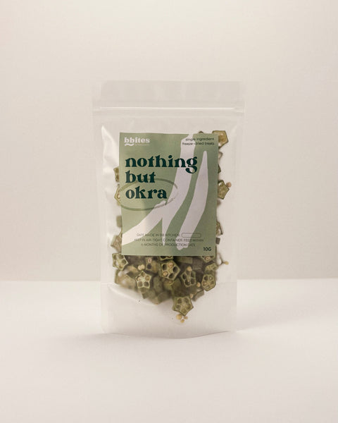 bbites | Okra (Freeze-dried)