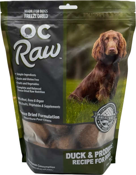 OC Raw | Freeze-Dried Duck & Produce (Sliders)