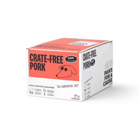 The Grateful Pet Raw | Crate-Free Pork