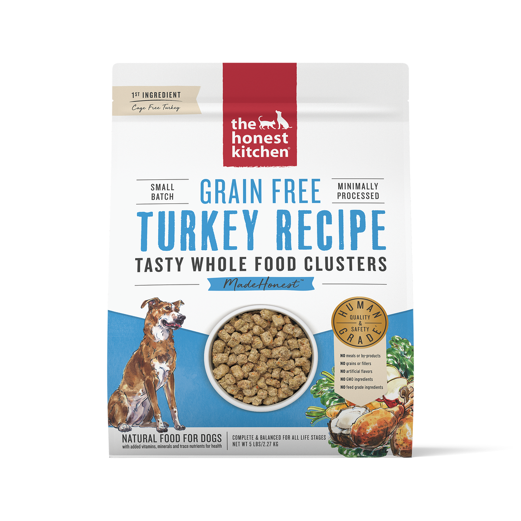 The Honest Kitchen | Whole Food Clusters Grain-Free Turkey
