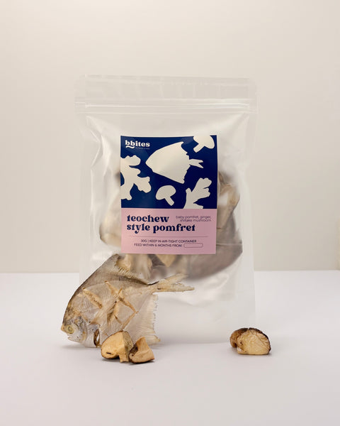 bbites | Teochew Style Pomfret (Freeze-Dried)