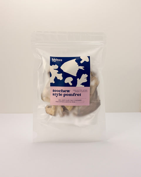 bbites | Teochew Style Pomfret (Freeze-Dried)