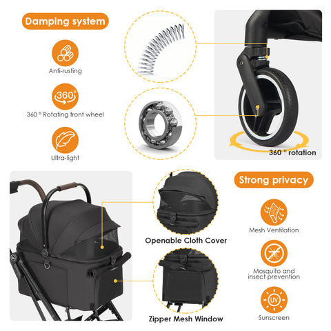 Beberoad | X2 Pet Stroller