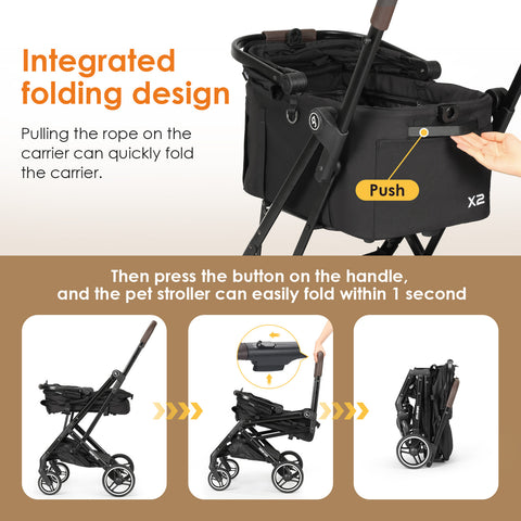 Beberoad | X2 Pet Stroller