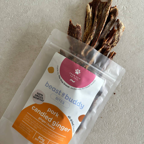 Beast Buddy Bites | Pork Candied Ginger