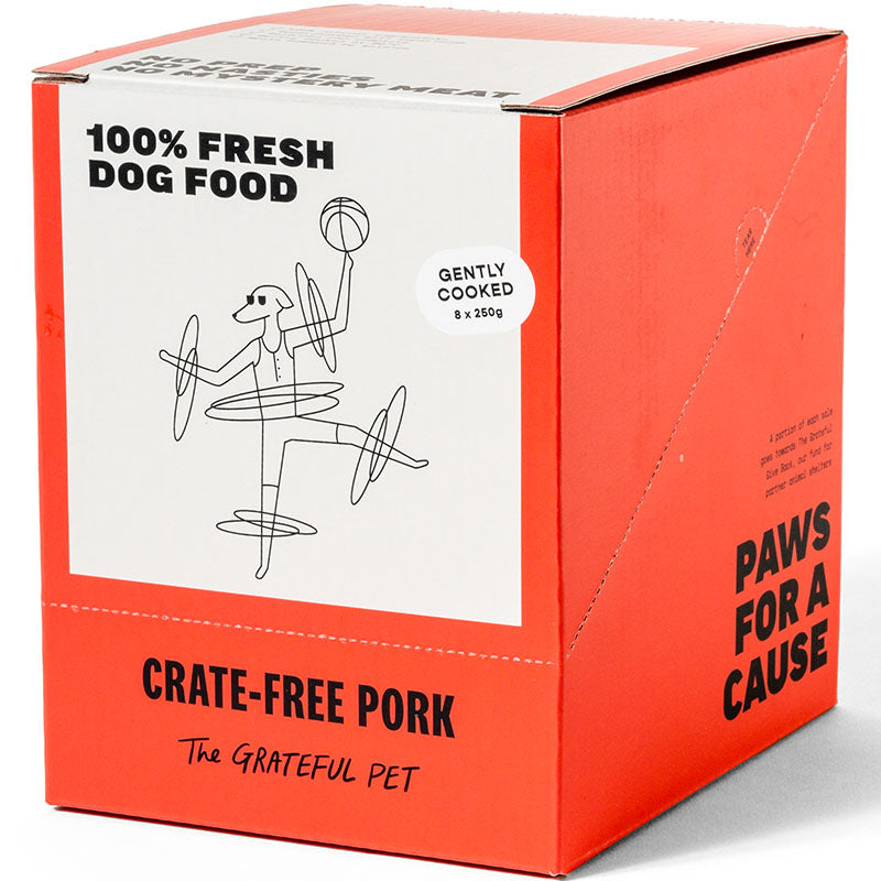 The Grateful Pet Gently Cooked | Crate-Free Pork
