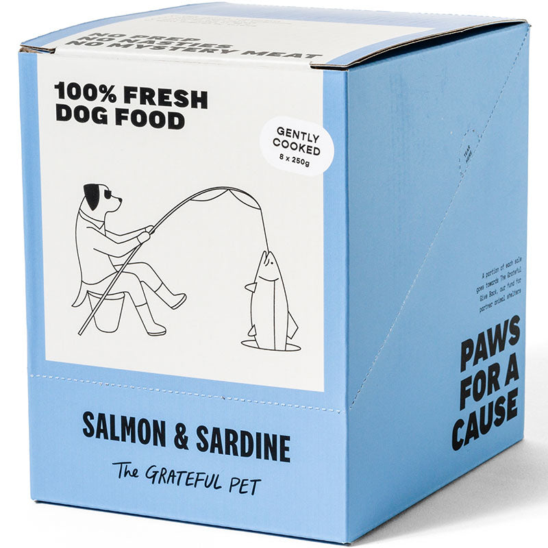 The Grateful Pet Gently Cooked | Salmon & Sardine