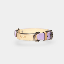 Load image into Gallery viewer, two elephants | Leather Collar PASTEL
